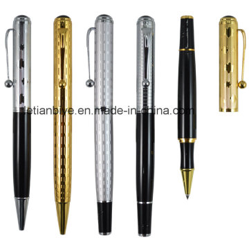 Silber und Gold Heavy Metal Pen für Business Geschenk (LT-C632)